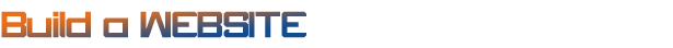 Image of text reading Build a Website
